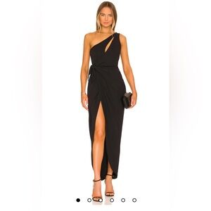 Elegant Black Evening Amanda Uprichard Dress